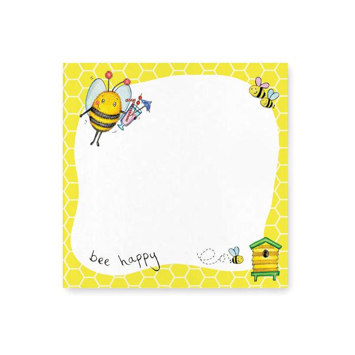 Bee Happy Square Pad