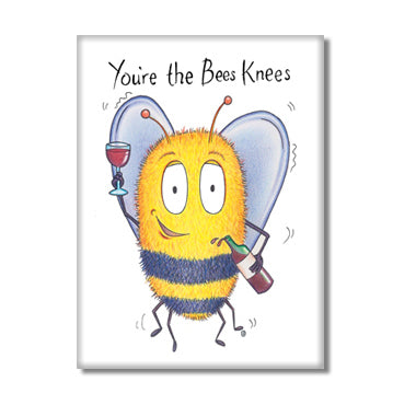 Bee's Knees Fridge Magnet