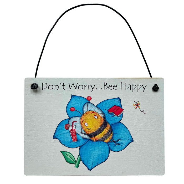 Bee Happy Sign