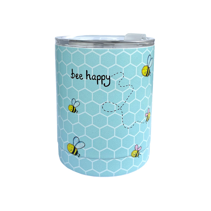Bee Blue Travel Mug