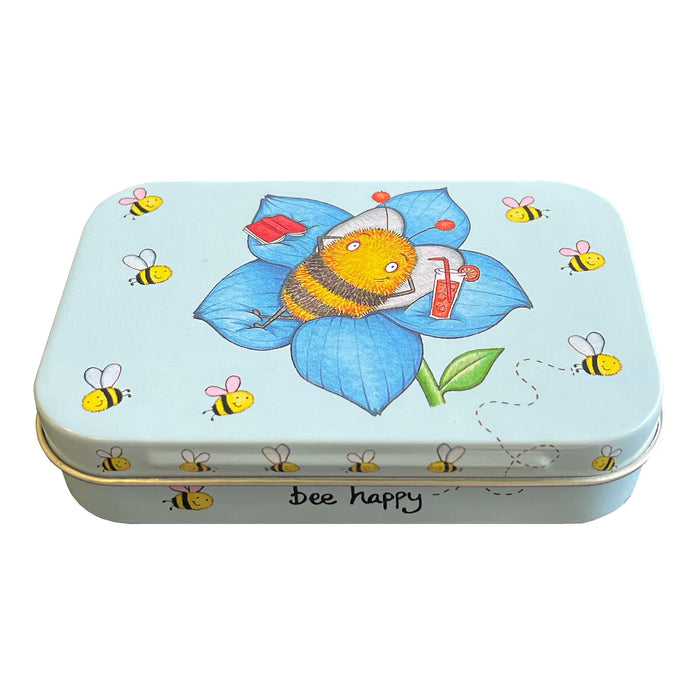 Bee Blue Peppermint Tin