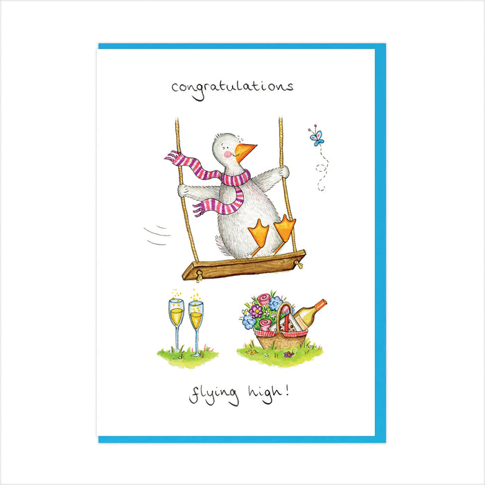 Flying High Greeting Card