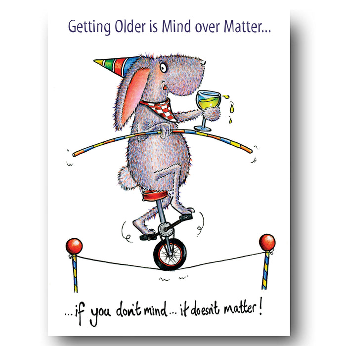 Mind over Matter Greeting Card