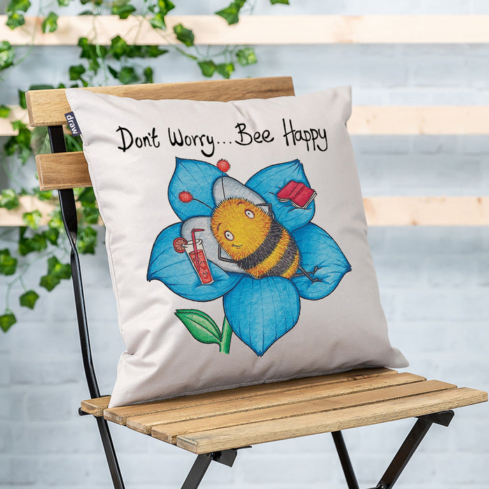 Bee Happy Cushion Large