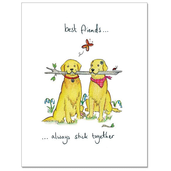 Best Friends Greeting Card