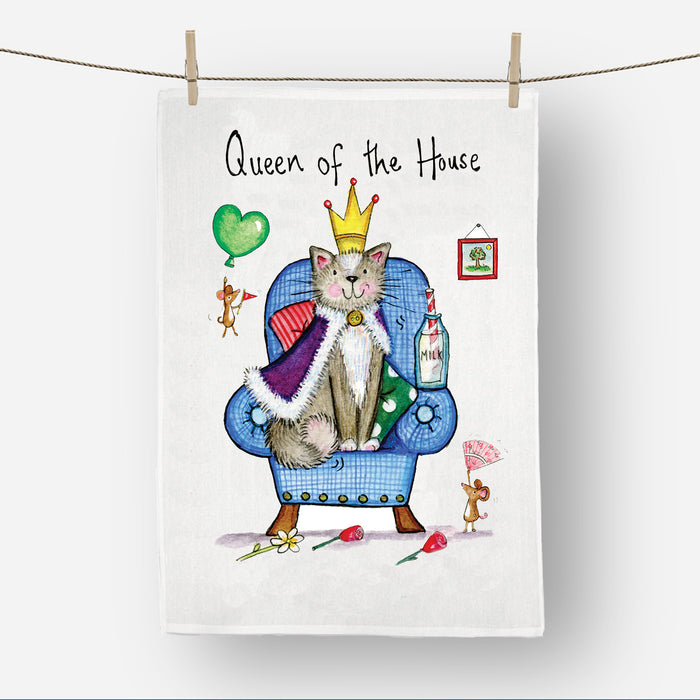 Queen Tea Towel