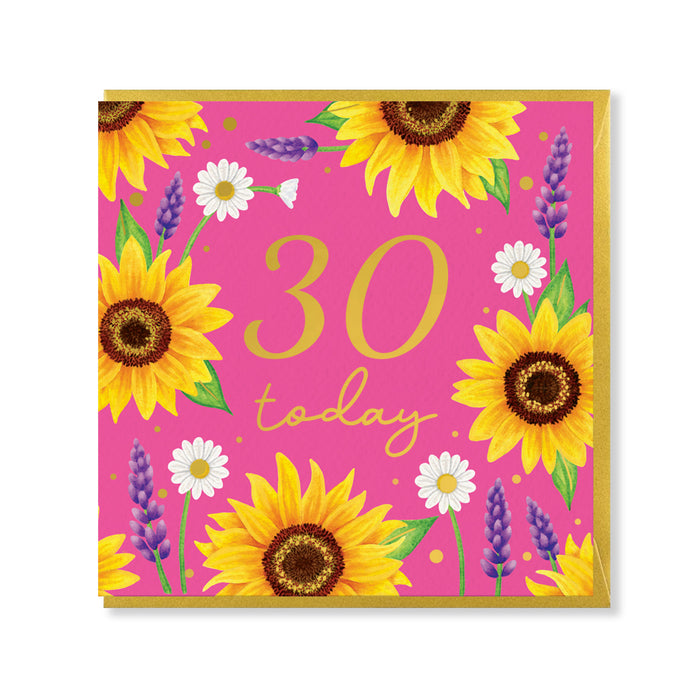 30 Today Birthday Card