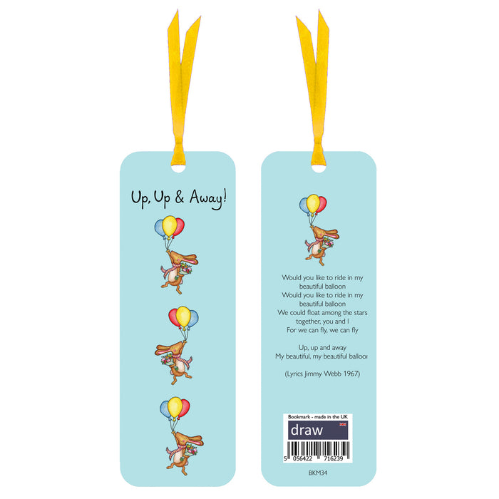 Up Up Away Bookmark