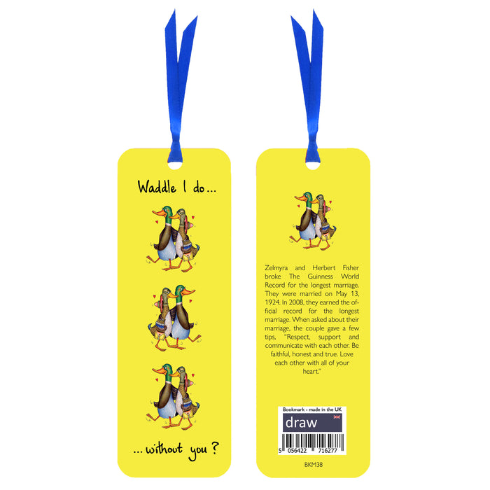Waddle Bookmark
