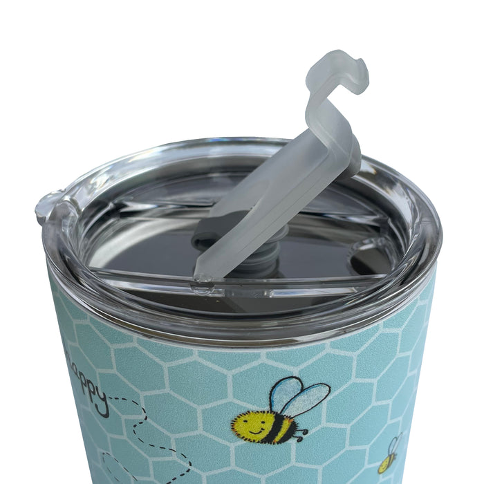 Bee Blue Travel Mug