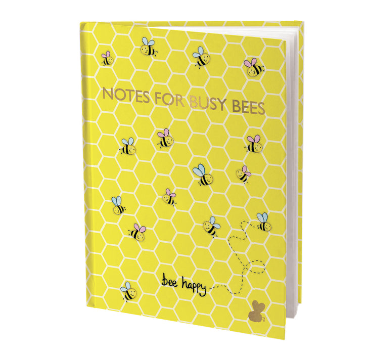 Bee Happy Hardback Notebook