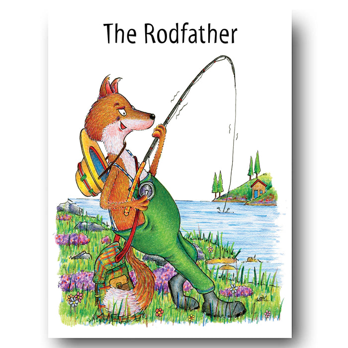 The Rodfather Greeting Card