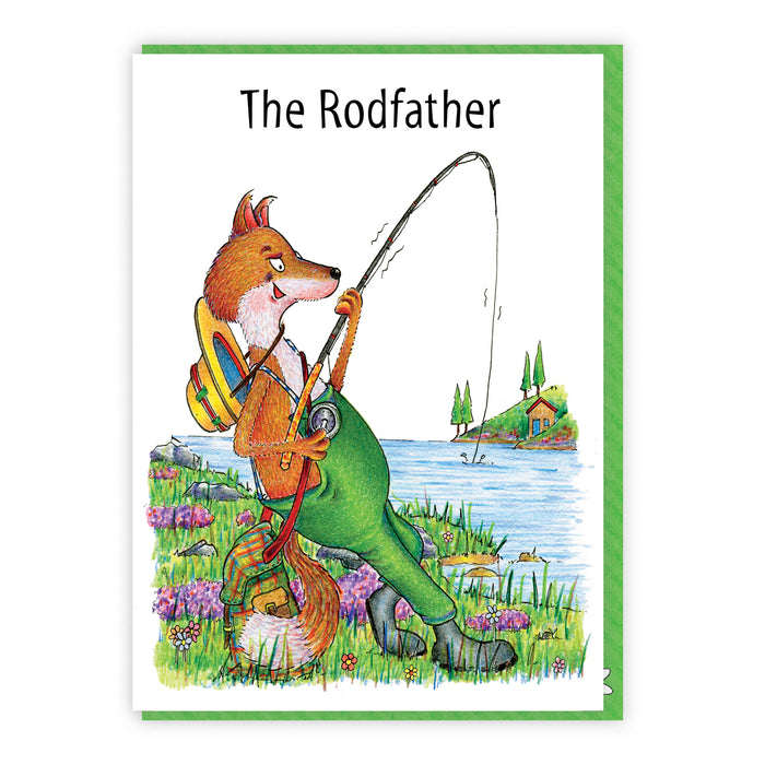 The Rodfather Greeting Card