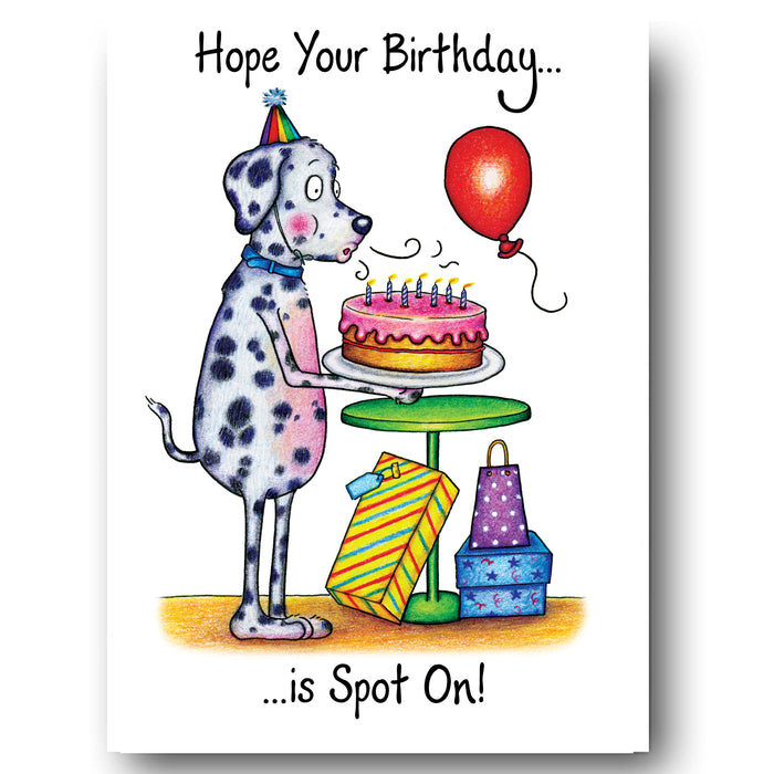 Spot On Greeting Card