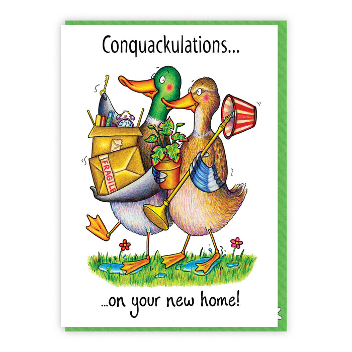 Conquackulations Greeting Card