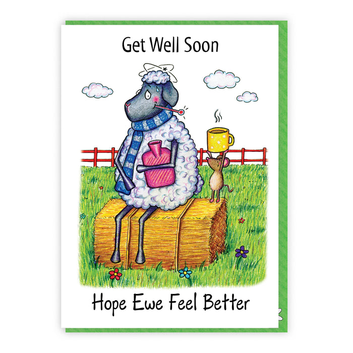 Ewe Feel Better Greeting Card
