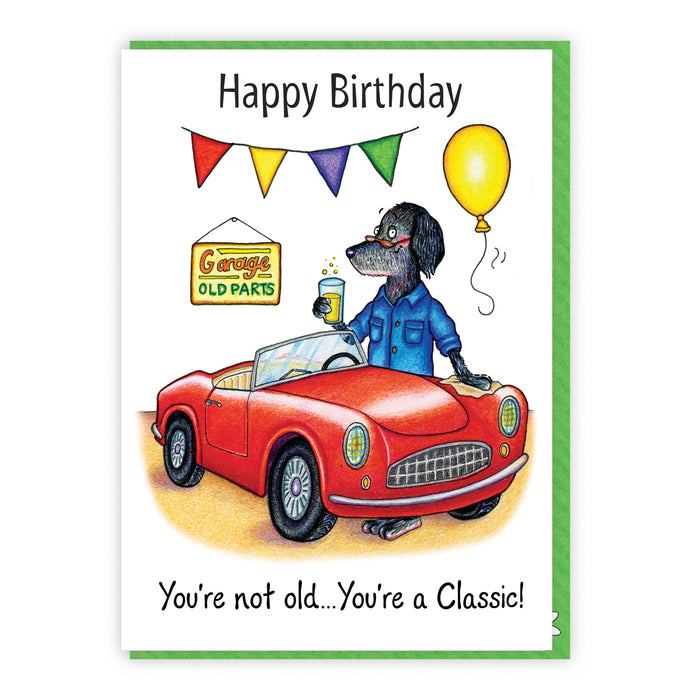 Classic Car Greeting Card