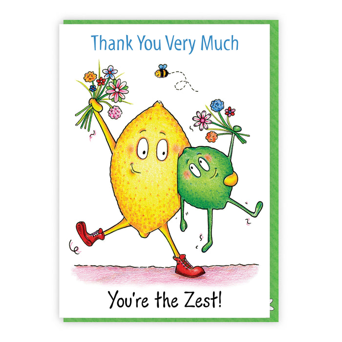 You're the Zest Greeting Card