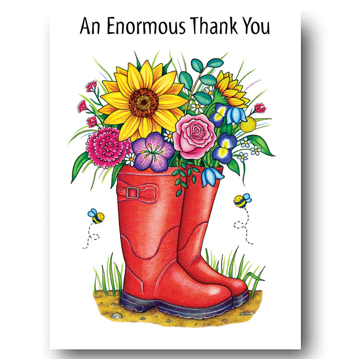 Enormous Thank You Greeting Card