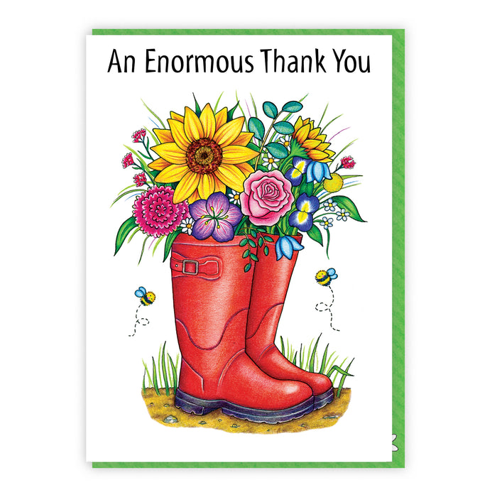Enormous Thank You Greeting Card