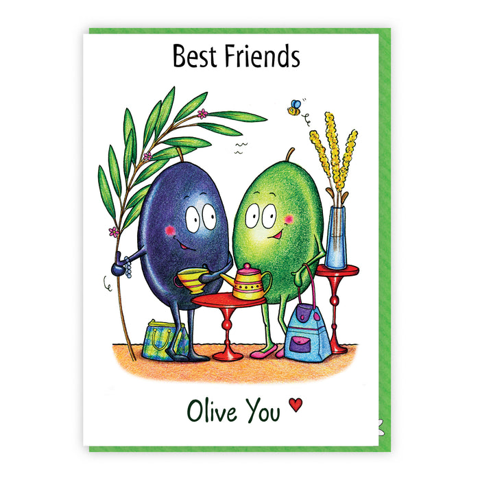 Olive You Greeting Card