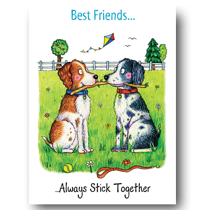 Stick Together Greeting Card