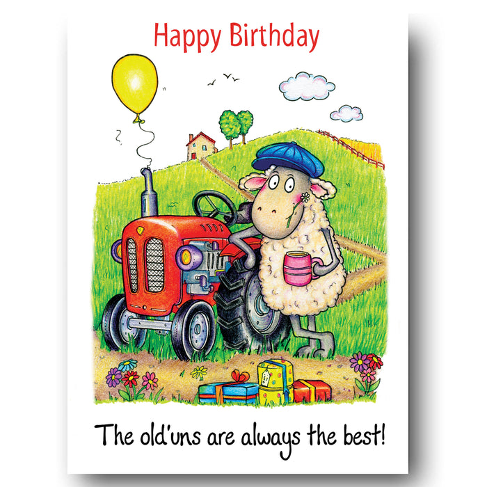 Old'uns Greeting Card
