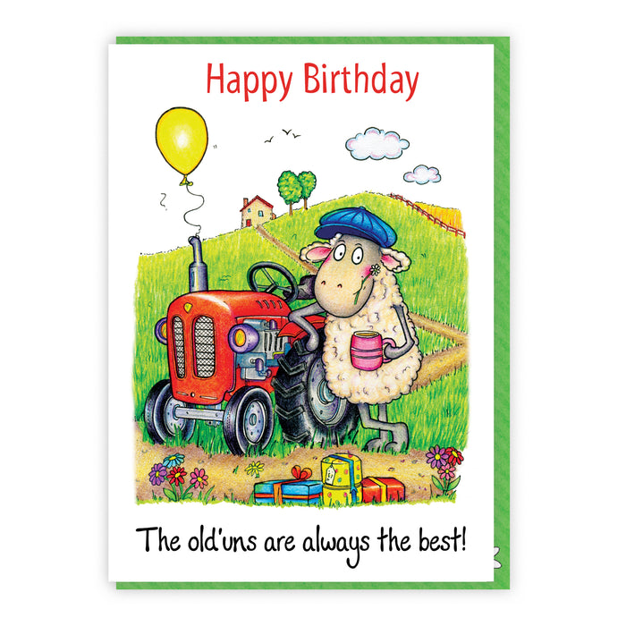 Old'uns Greeting Card