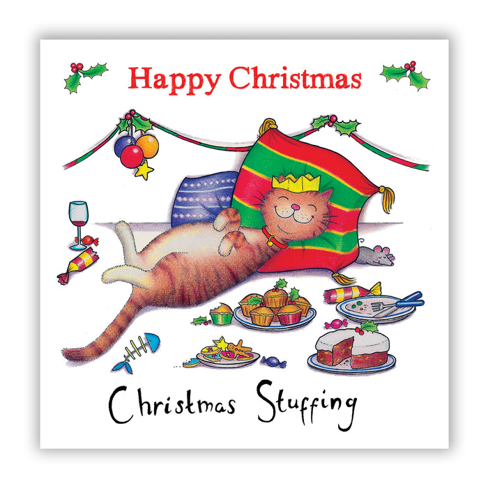 Christmas Stuffing Christmas Card