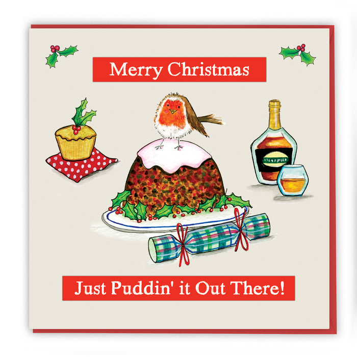 Pudding Christmas Card