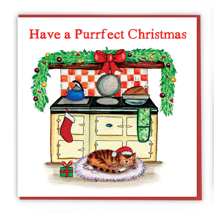 Purrfect Christmas Card