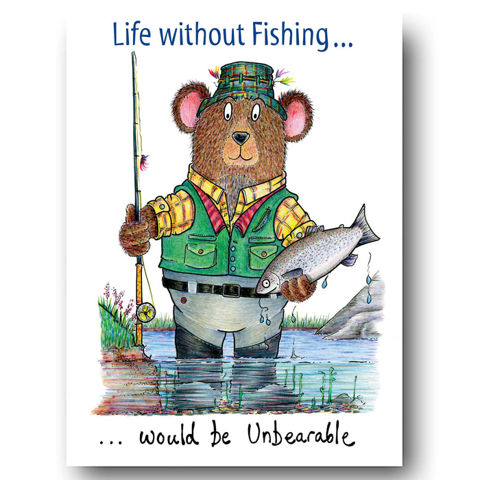 Life Without Fishing Greeting Card