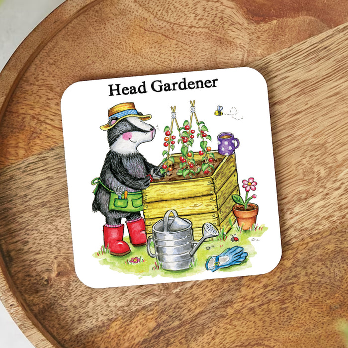 Badger Gardening Coaster