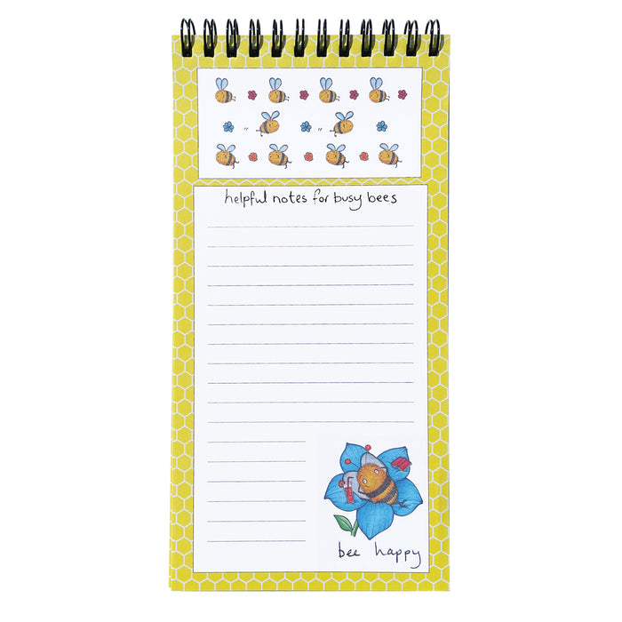 Bee Happy Yellow Magnet Pad