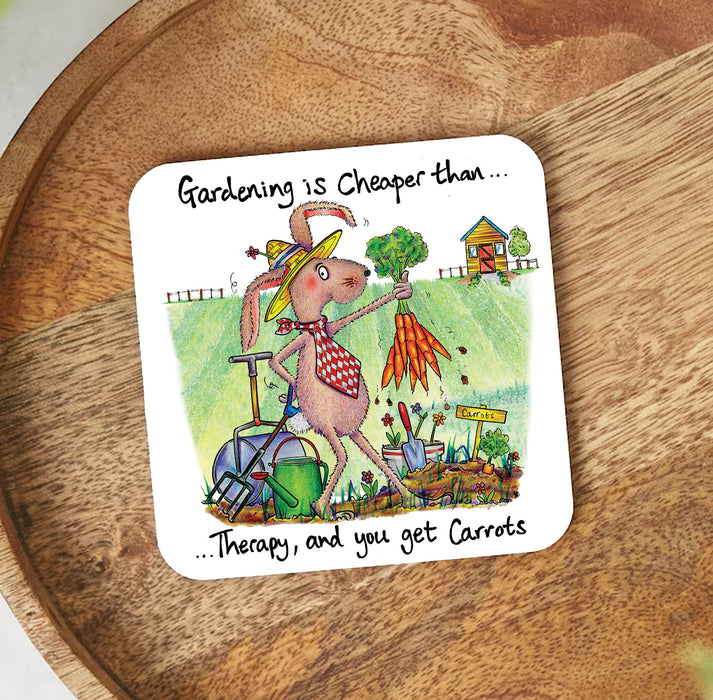 Cheaper Than Therapy Coaster