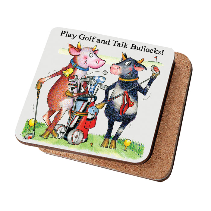 Golf Bullocks Coaster