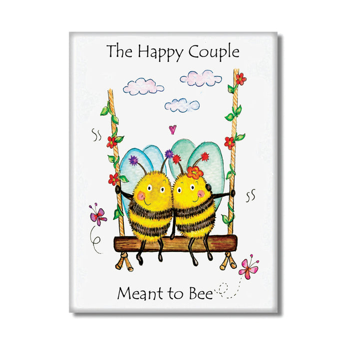 Meant to Bee Fridge Magnet