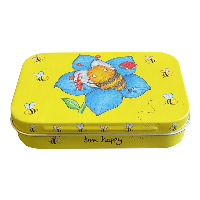 Bee Yellow Peppermint Tin