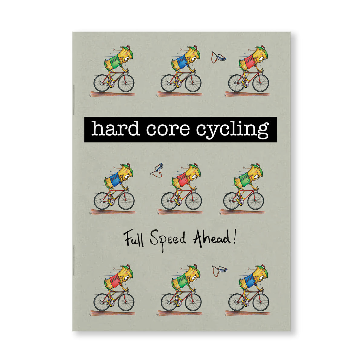 Hard Core Cycling Notebook — The Gift Barn