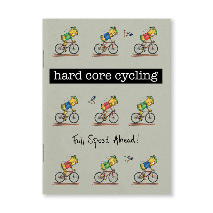 Velo Notebook Hard Core Cycling Notebook — The Gift Barn