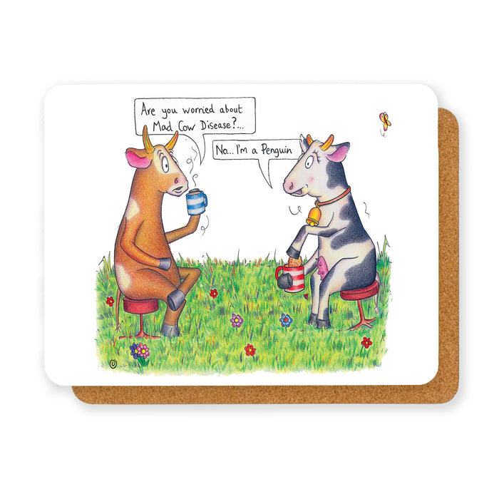 Mad Cow Table Mat