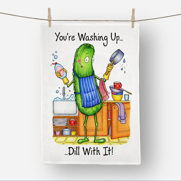 Dill With It Tea Towel