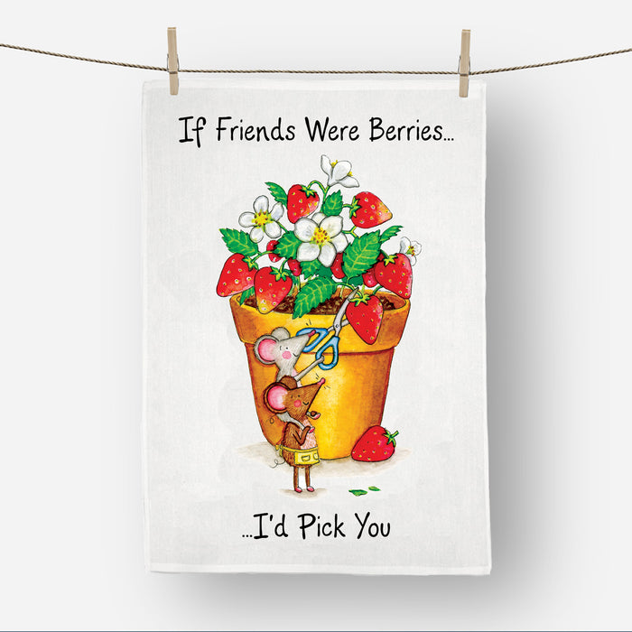Pick You Tea Towel
