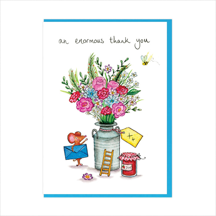 An Enormous Thank You Greeting Card