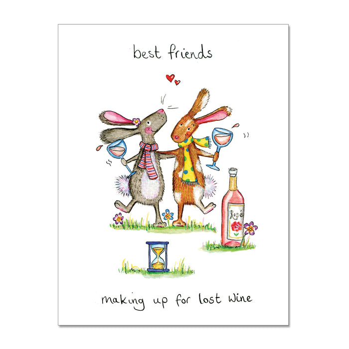 Lost Wine Greeting Card