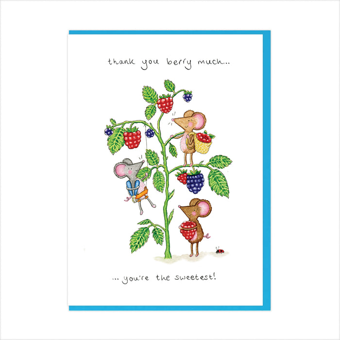 Berry Much Greeting Card