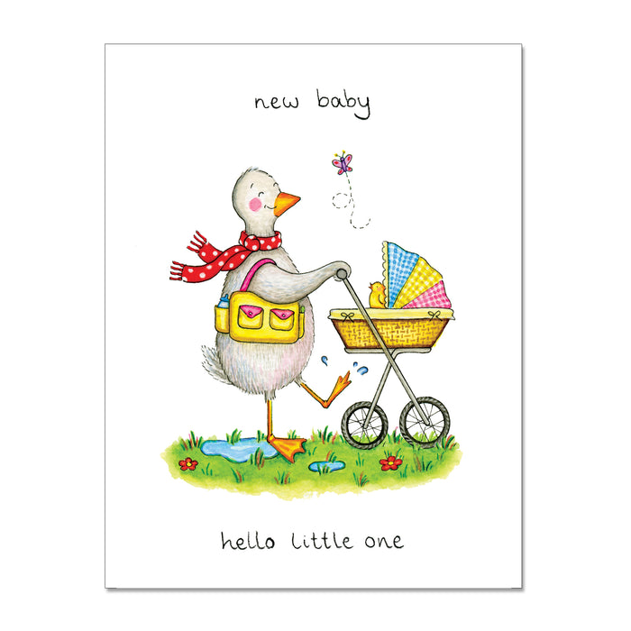 Hello Little One Greeting Card
