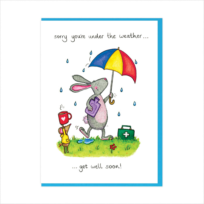 Under the Weather Greeting Card