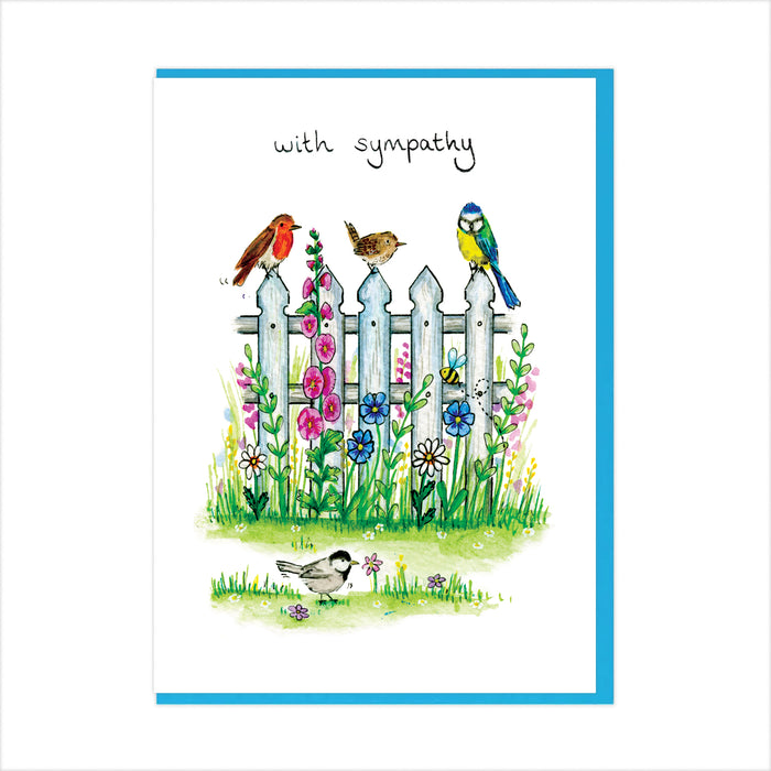 Sympathy Birds Greeting Card