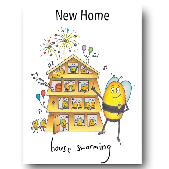 House Swarming Greeting Card
